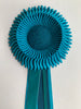 Small Shades of Turquoise Rosette