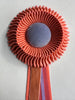 Small Apricot & Lilac Rosette