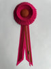 Small Azalea Pink and Rust Rosette