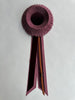 Small Rosy Mauve and Burgundy Rosette