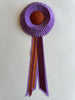 Small Lilac & Rust Rosette