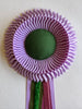 Small Light Lilac & Green Rosette