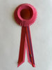 Coral Rose & Rusty Orange Rosette