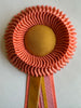 Small Apricot & Mustard Rosette