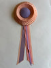 Small Pale Peach & Lilac Rosette