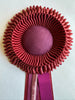 Small Rust & Rosewood Rosette