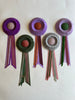 Small Lilac & Rust Rosette