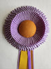 Small Lilac and Mustard Rosette