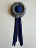 Mini Navy and White Stripe Rosette