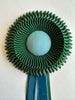 Small Green & Teal Rosette