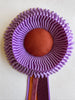 Small Lilac & Rust Rosette
