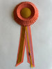 Small Apricot & Mustard Rosette