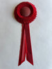Small Red & Pink Rosette