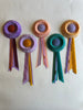 Small Lilac & Rust Rosette