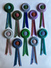 Small Lilac & Rust Rosette