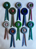 Small Lilac & Rust Rosette