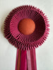 Medium Rosewood and Rust Rosette