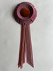 Small Rosy Mauve and Rust Rosette