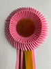 Small Bright Pink Rosette