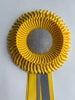 Small Yellow and Grey Rosette