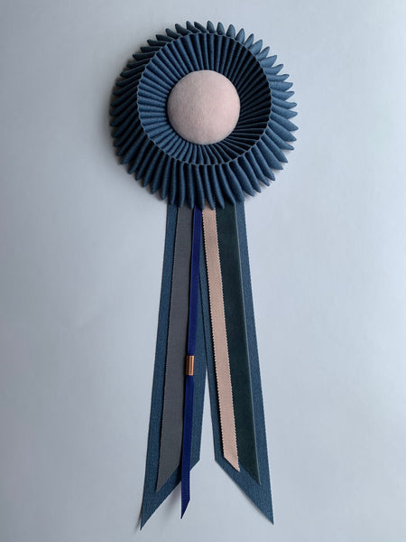 Small Denim Rosette