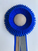 Small Bright Blue Rosette