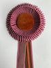 Small Rosey Mauve and Caramel Rosette