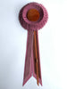 Small Rosey Mauve and Caramel Rosette