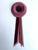 Small Rosey Mauve and Burgundy Rosette
