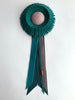 Small Turquoise and Dusty Pink Rosette
