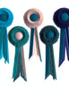 Small Shades of Teal Rosette
