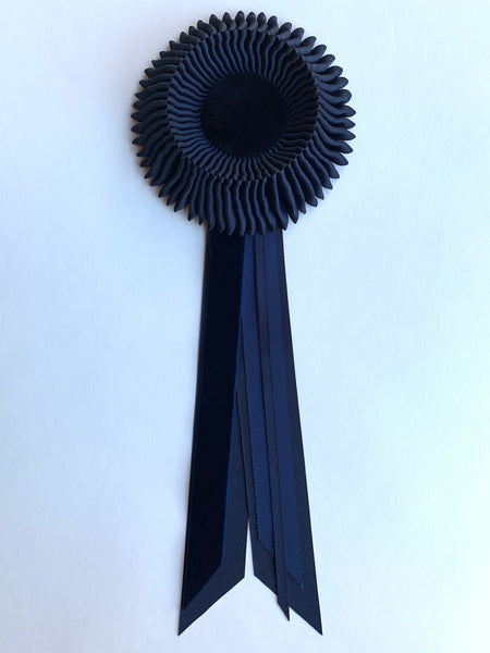 Small Shades of Navy Rosette