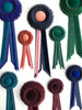 Mini Shades of Blue Rosette