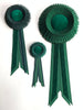 Medium Shades of Green Rosette