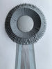 Large Shades of Silver Grey Rosette