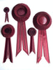 Large Burgundy Rosette