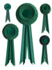 Medium Shades of Green Rosette