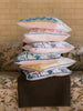 Yellow Bird & Bush Cushion