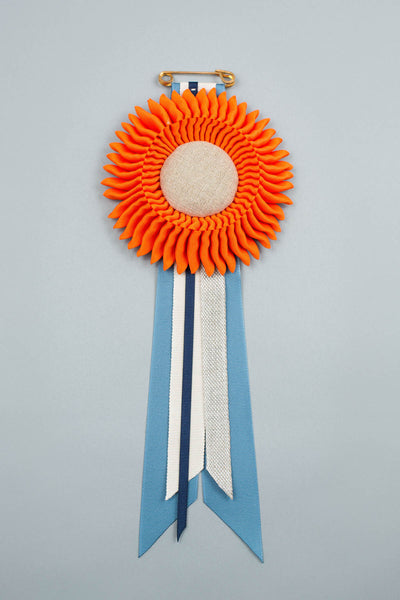 Orange Rosette