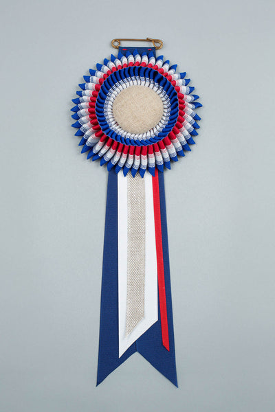 Red, White & Blue Rosette