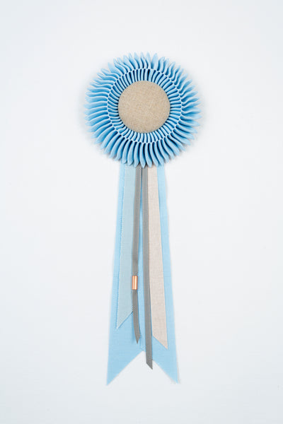 Small Light Blue Rosette