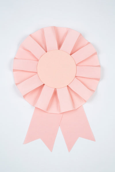 Large Salmon Pink Rosette