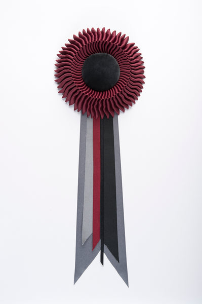 Medium Burgundy Rosette