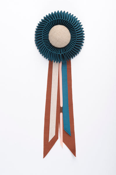 Small Teal Rosette